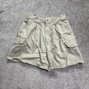 Columbia Cargo Shorts Womens Small Beige Outdoor Hiking Fishing Casual 26x4.5